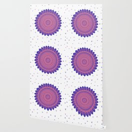  Flower Mandala - Midnight Hues Wallpaper