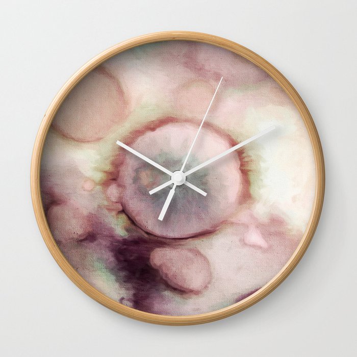 Organic Abstract 3 Wall Clock