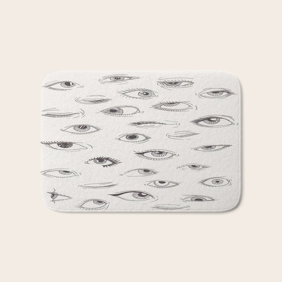 Eyes Bath Mat