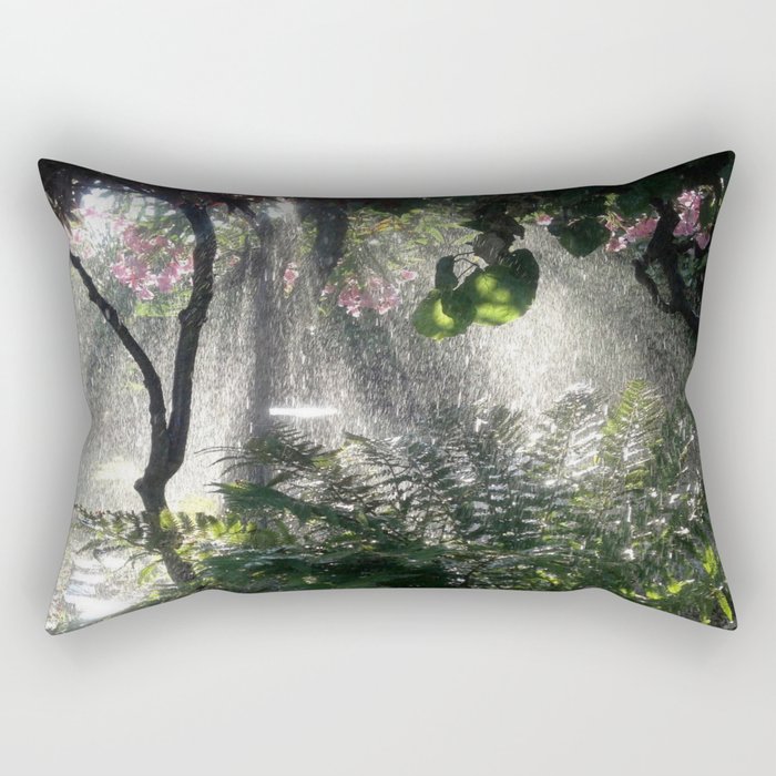A whisper to the silent earth Rectangular Pillow