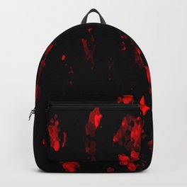 Bloodlust Backpack | Blood, Scary, Nacht, Watercolor, Painting, Lavalamp, Pattern, Night, Satanic, Digital 