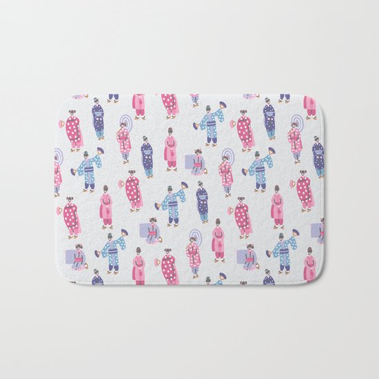 Japanese Girls Bath Mat
