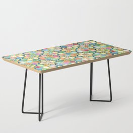 Gilded Moroccan Mosaic Tiles Coffee Table