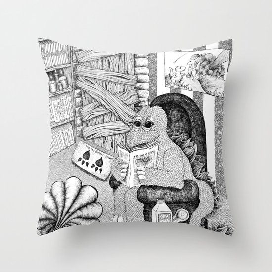 The End is Nigh Throw Pillow