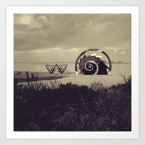 Intervention 39 Art Print