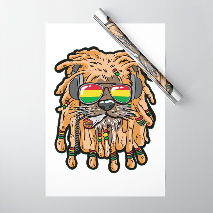 Art Pencil Drawing Smoking Joint Glasses Animal Pencil Drawing