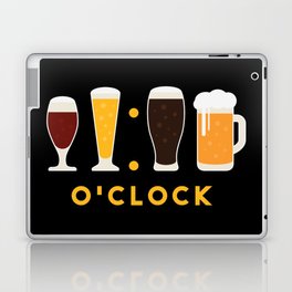 Beer O'clock Funny Laptop Skin