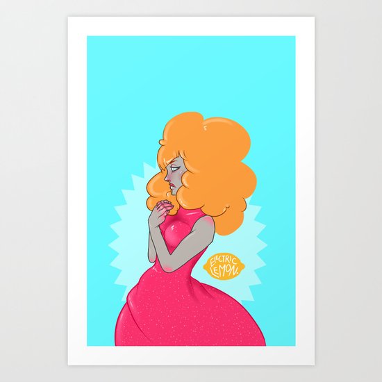 Spacey Thoughts Art Print