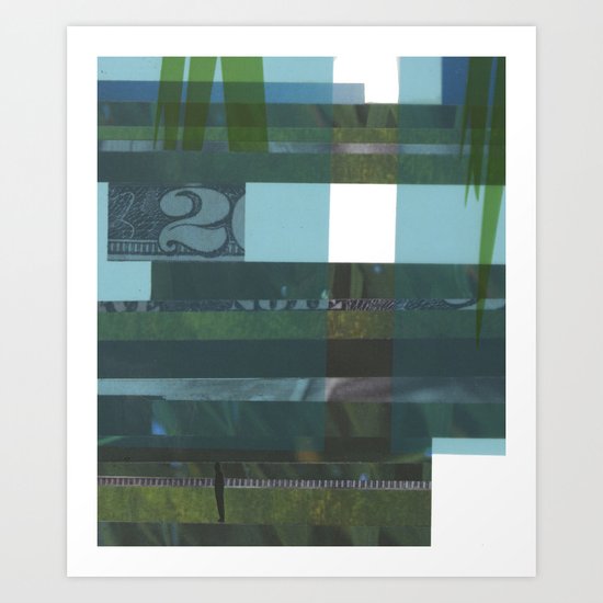 Lawn study 4 Art Print