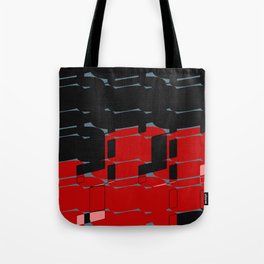 Auto Race Abstract Tote Bag