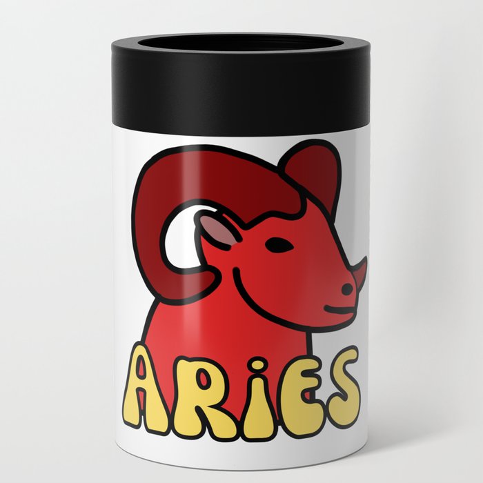 Zodiac Sign Aries Ram Can Cooler