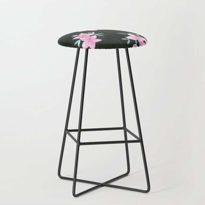 Flower Bar Stool