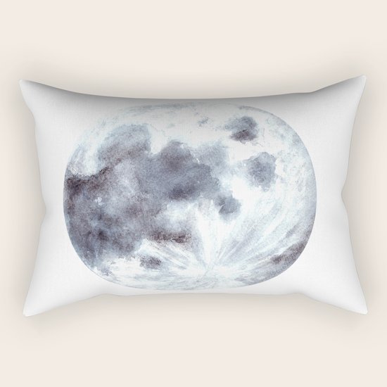 Moon Rectangular Pillow