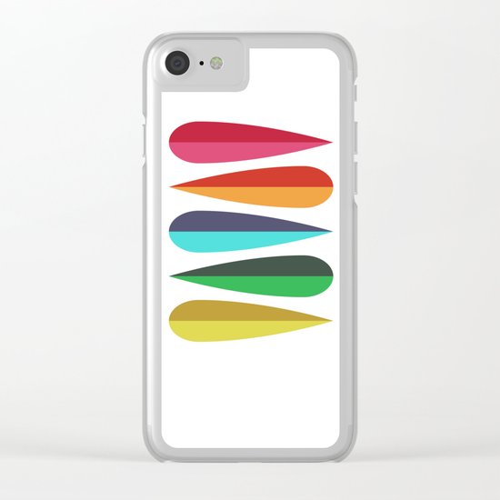 Feathers Clear iPhone Case
