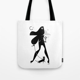 Catwalker Tote Bag