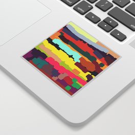 Abstract Pixel Art 01 Sticker