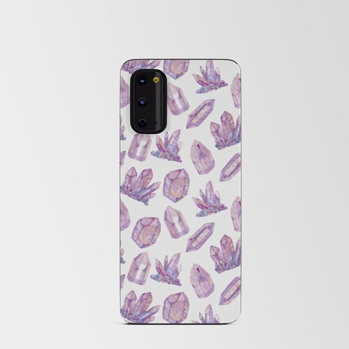 Crystals - Amethyst Android Card Case