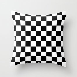Ska Checker Pattern Throw Pillow