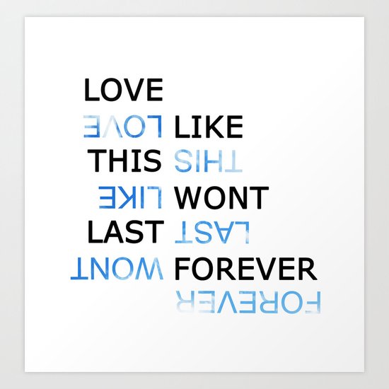 Forever Art Print