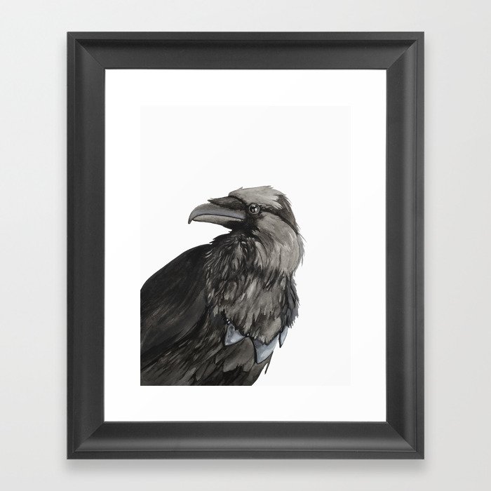 The Raven Framed Art Print