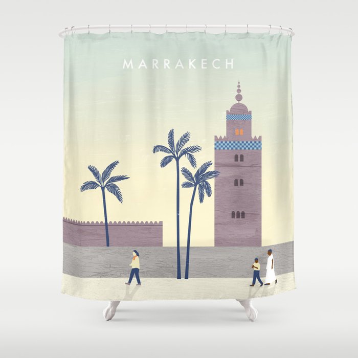 Marrakech Shower Curtain By Katinkareinke Society6
