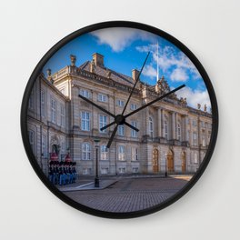 Changing the guard in Copenaghen Wall Clock