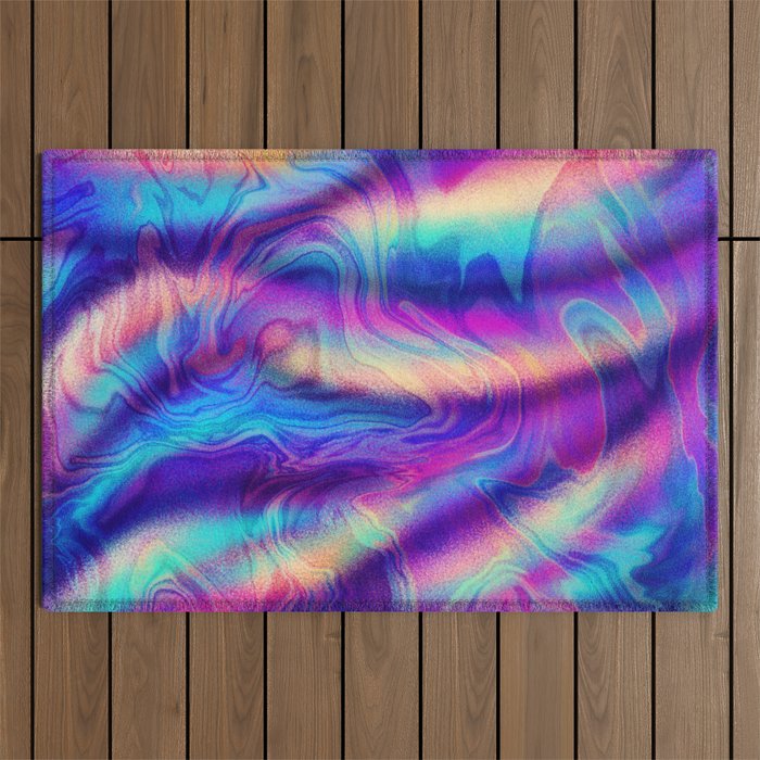 Waves of Emotion Outdoor Rug