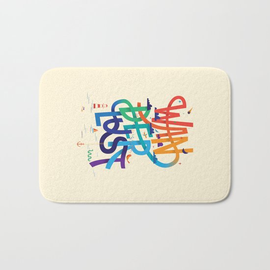 Wanderlust Bath Mat
