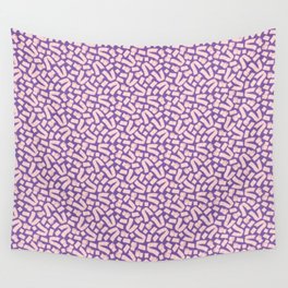 I Dream of Toilet Paper - Vapor Purple Wall Tapestry