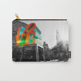 LOVE Park and City Hall - Philadelphia Carry-All Pouch