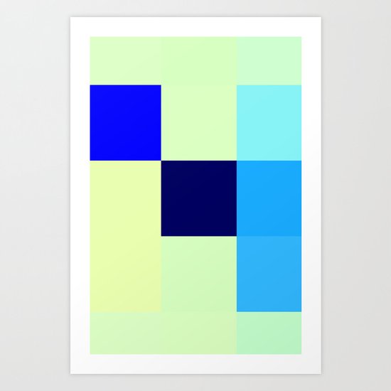 H. Art Print