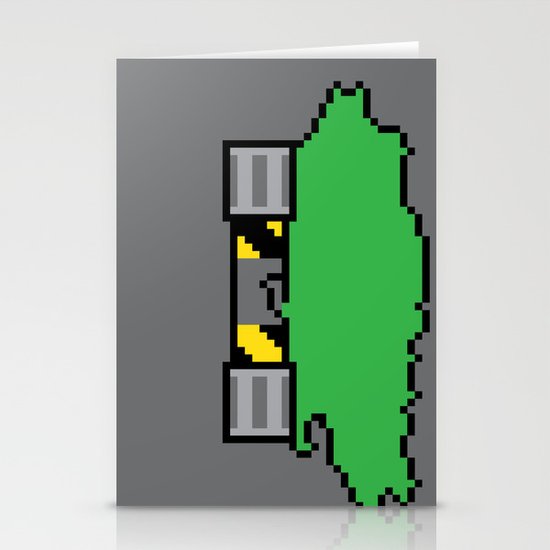 Teenage Mutant Ninja Pixels Stationery Cards