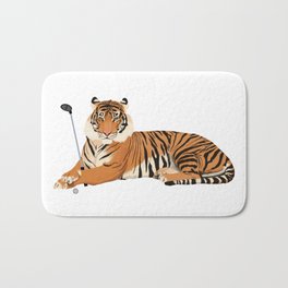 Golf Tiger Bath Mat