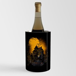 Horrific Halloween Nightmare Scene Wine Chiller