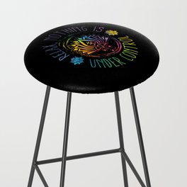 Buddha Quotes Relax Nothing Is Under Control Bar Stool