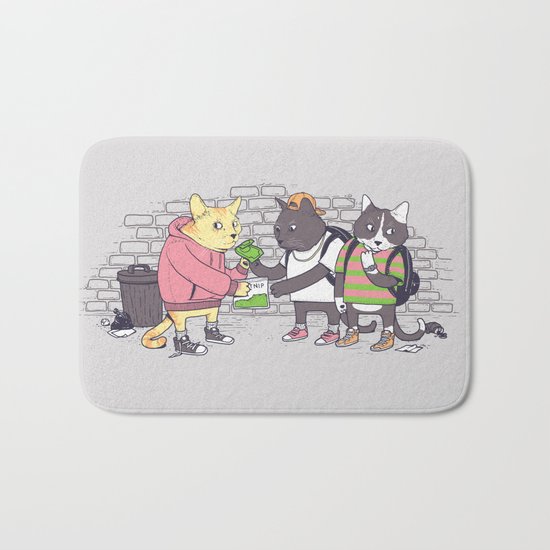 Meowy Wowy Bath Mat