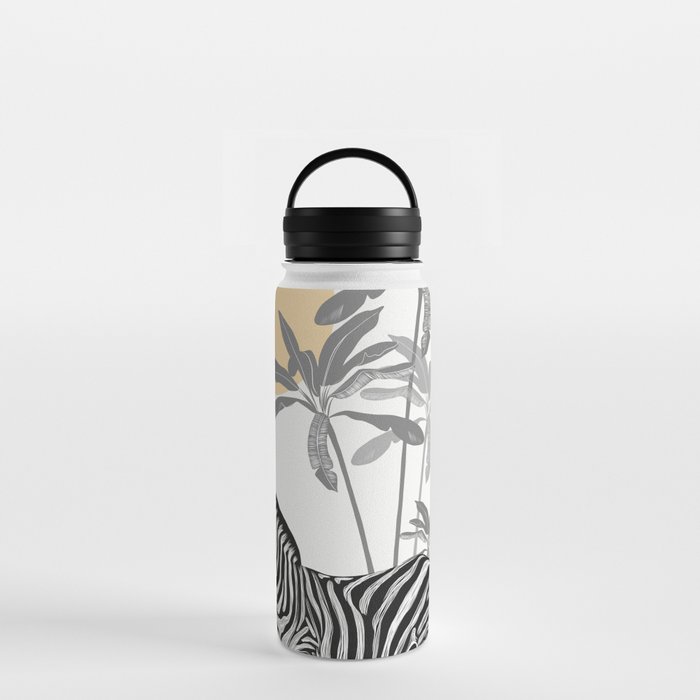Zebra Sunset Water Bottle