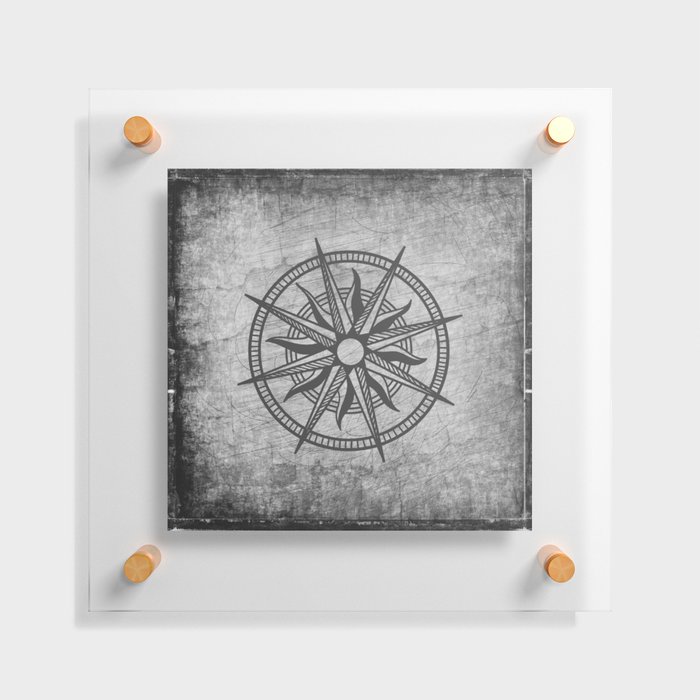 Compass  Floating Acrylic Print