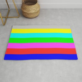 SMPTE color bars | TV Color Test Bars | Stand By Colour Bars Rug