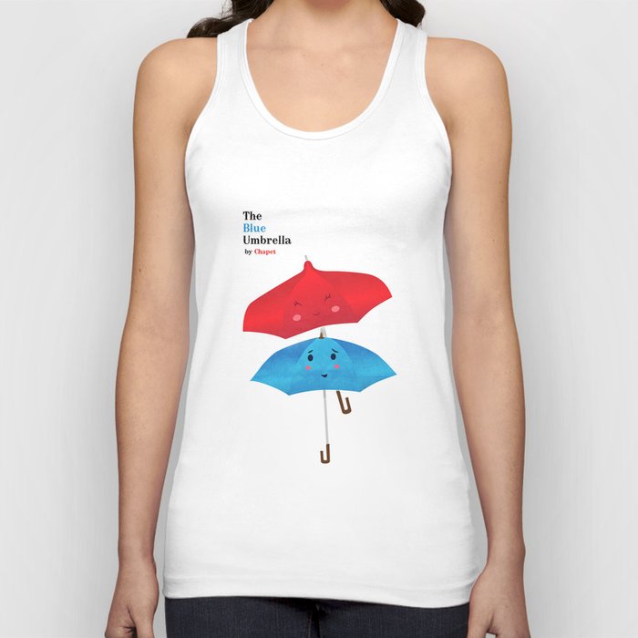The blue umbrella t shirt best sale
