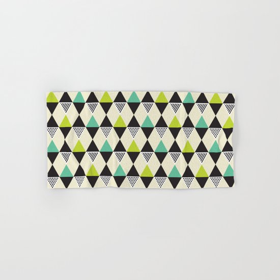 Mid-century pattern Hand & Bath Towel
