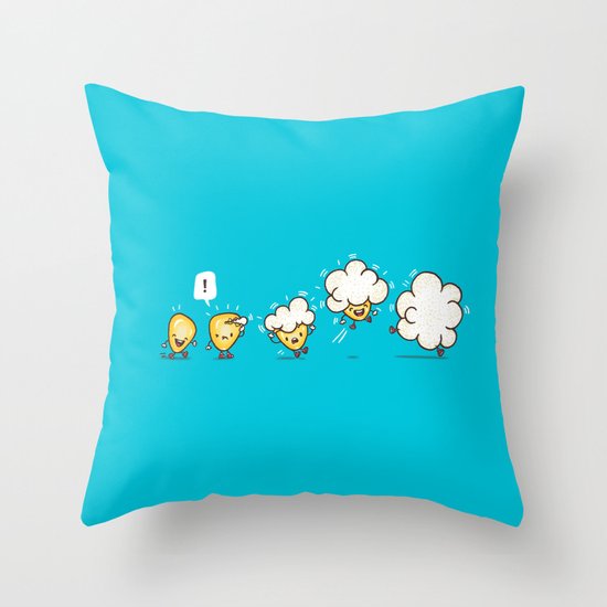 Microwavolution Throw Pillow