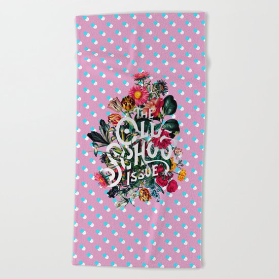 The Old School Beach Towel