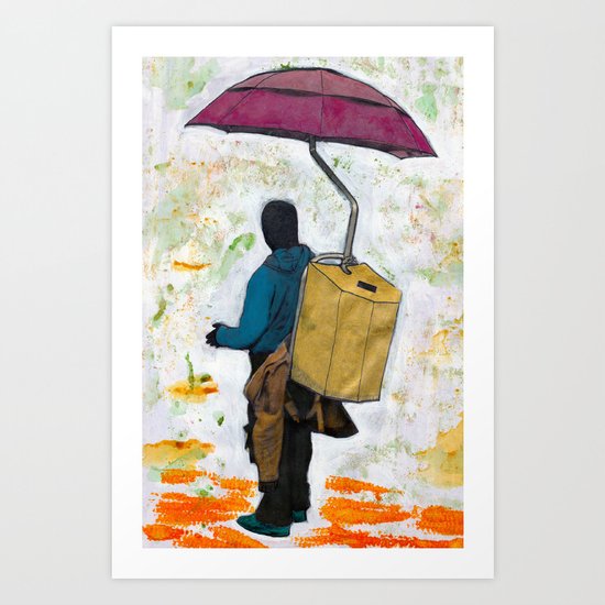 Your dreams are in the box Art Print