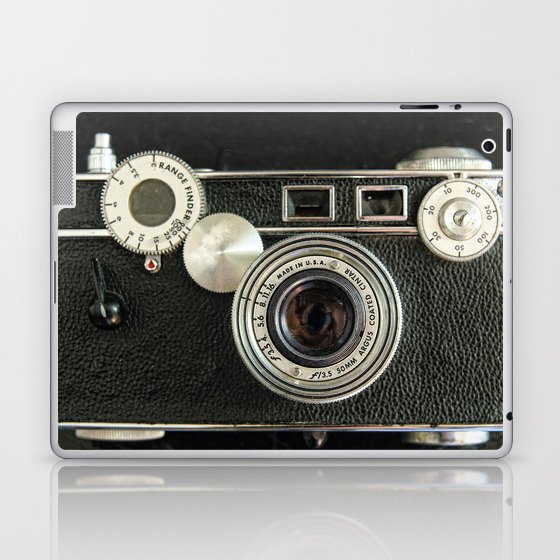 Vintage Range finder camera. Laptop & iPad Skin