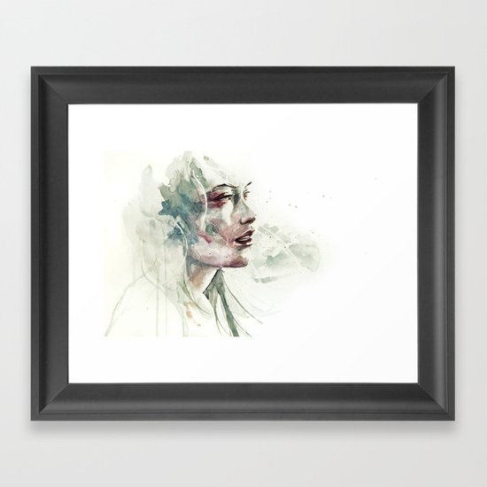 e non ci sarà nessuno Framed Art Print