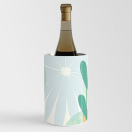 Blossoms and Circles Wine Chiller