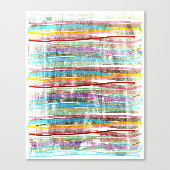 fancy stripes 3 Canvas Print