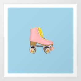 roller skate Art Print