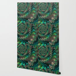 Undersea Garden fractal design Wallpaper